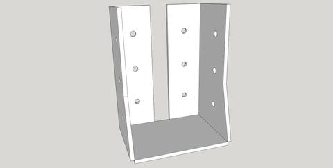 Internal Flange Joist Hanger