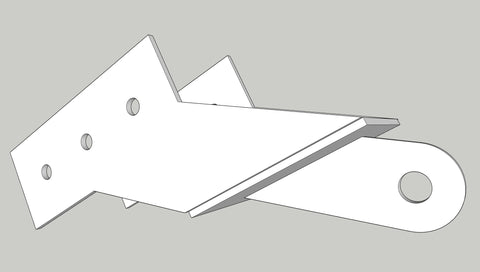 Three-hole Tie Rod Bracket