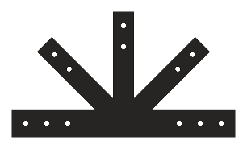 F4 timber truss plate