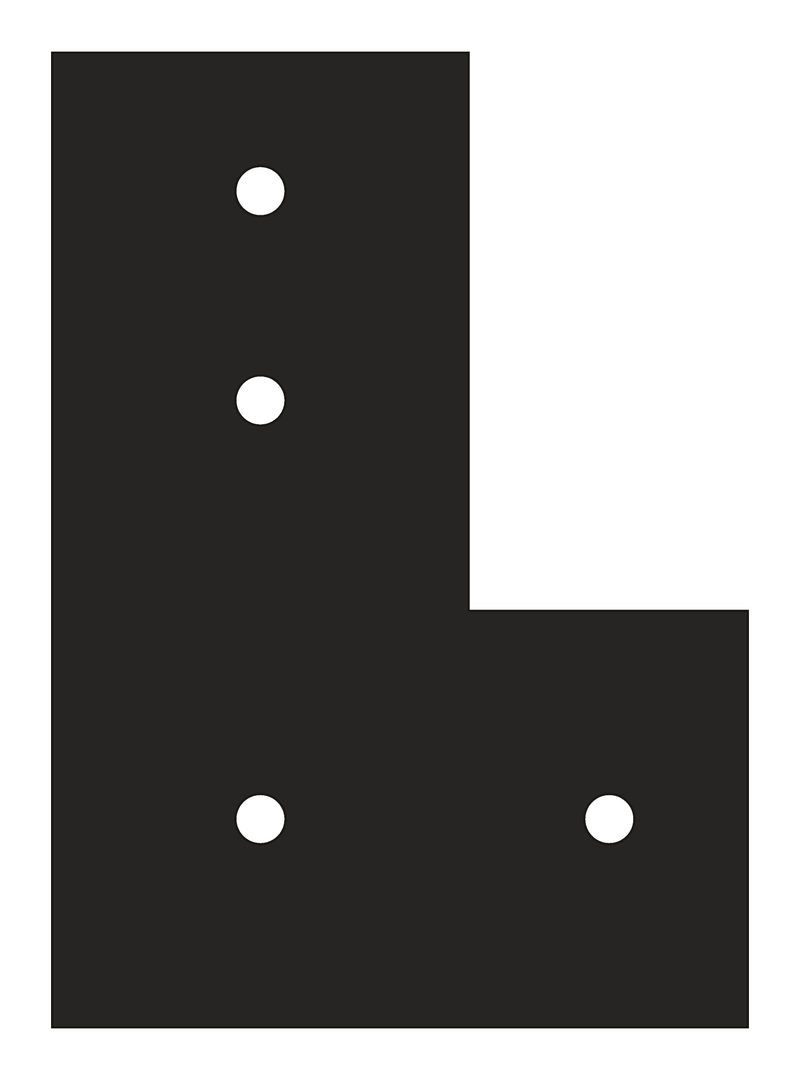 L6 timber truss plate