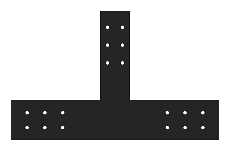 T8 timber truss plate