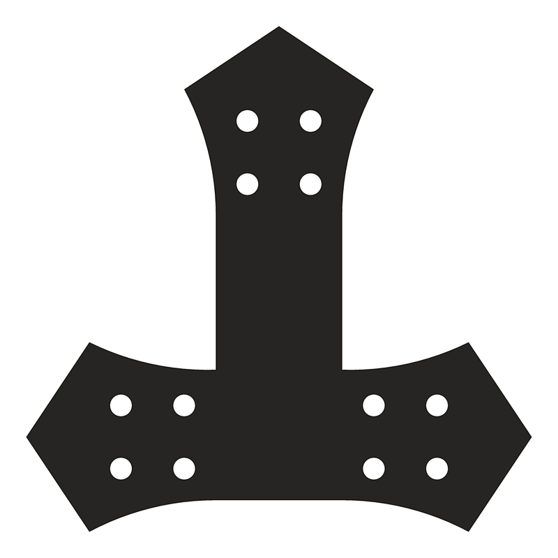 TE6 timber truss plate