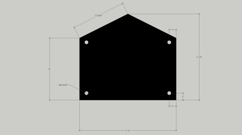Custom Double-Beveled Mending Plate